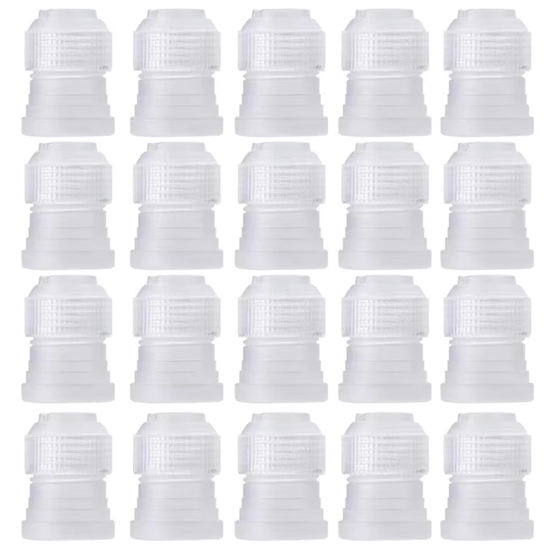 Piping Bag Disposable - 5-20 قطعة مقرنة محول الجليد الأنابيب