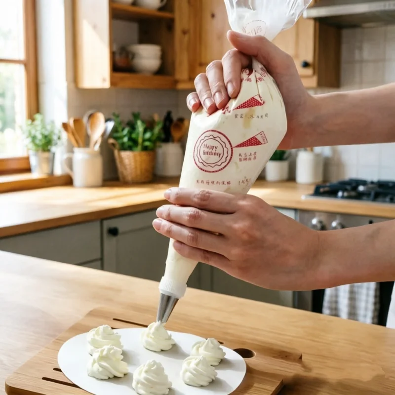 Piping Bag Disposable - 100 قطعة من أكياس الحلويات التي