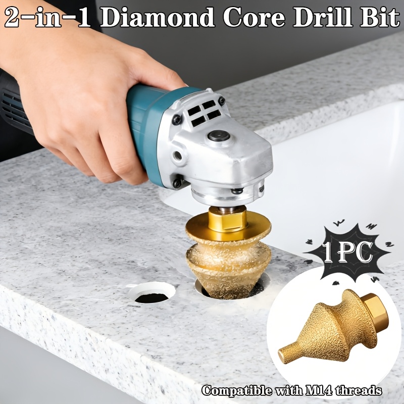 Rolling Pin Marble - قاطع ثقوب ماسي صناعي M14، أداة