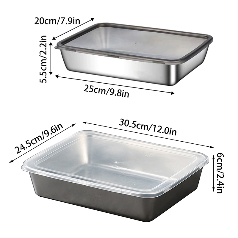 Kitchen Baking Dishes - أدوات خبز الحلوى المنزلية من الفولاذ