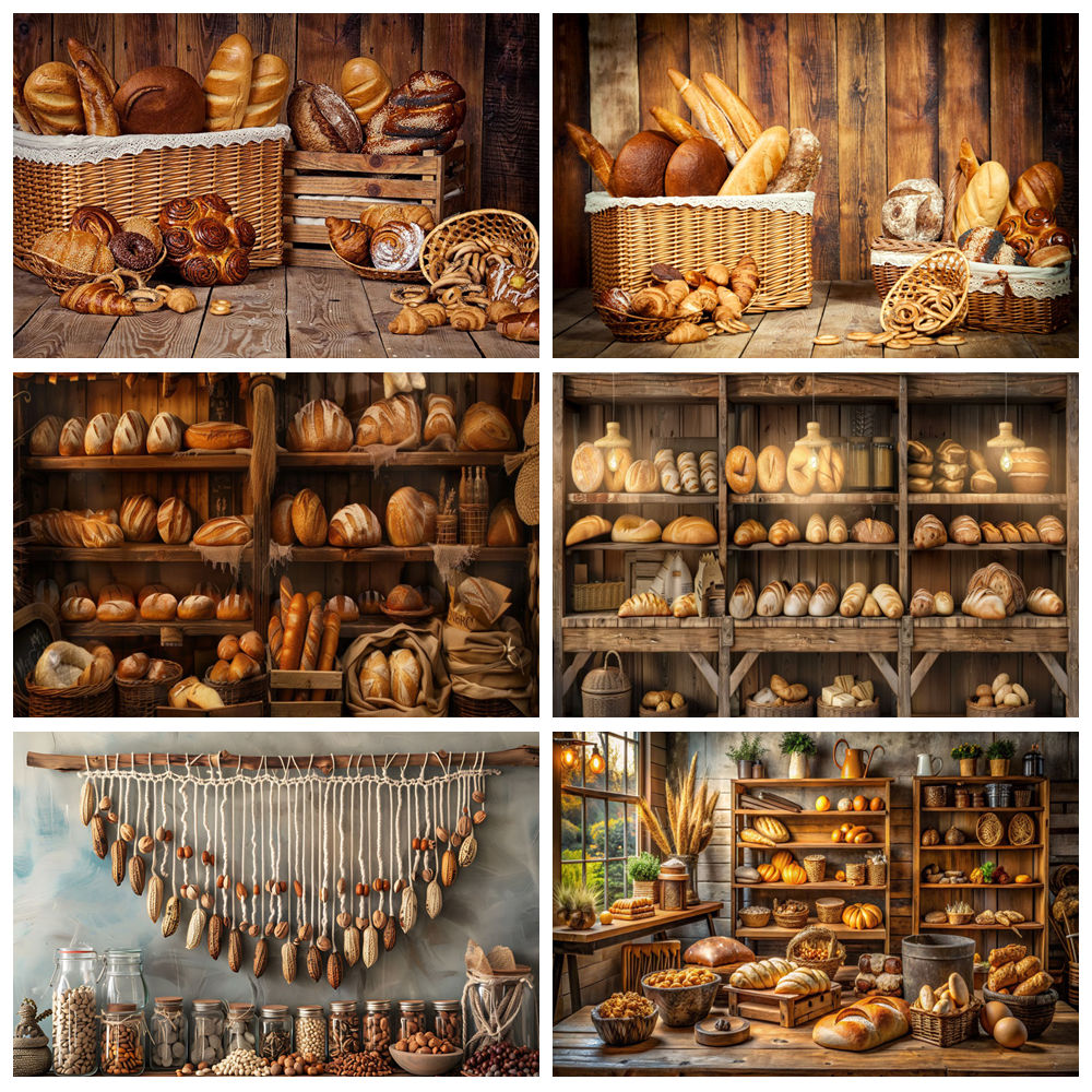 Kitchen Baking Background - خلفية خبز الطبخ للتصوير الفوتوغرافي للمخابز