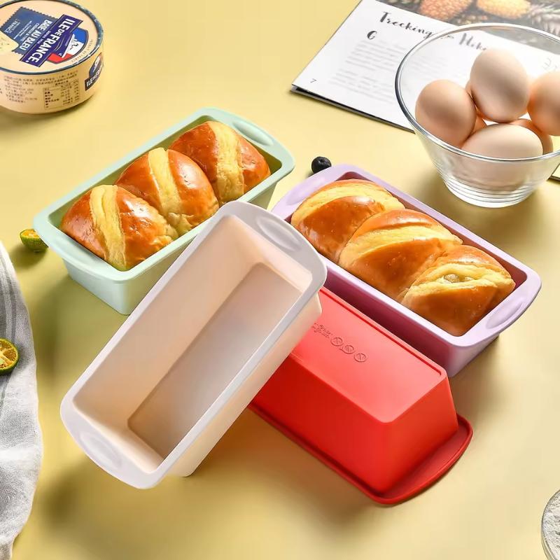 Kitchen Baking Supplies - قالب سيليكون مستطيل الشكل للاستخدام المنزلي،