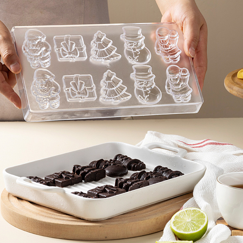 Kitchen Baking Supplies - قوالب الشوكولاتة البلاستيكية PS قالب الشوكولاته