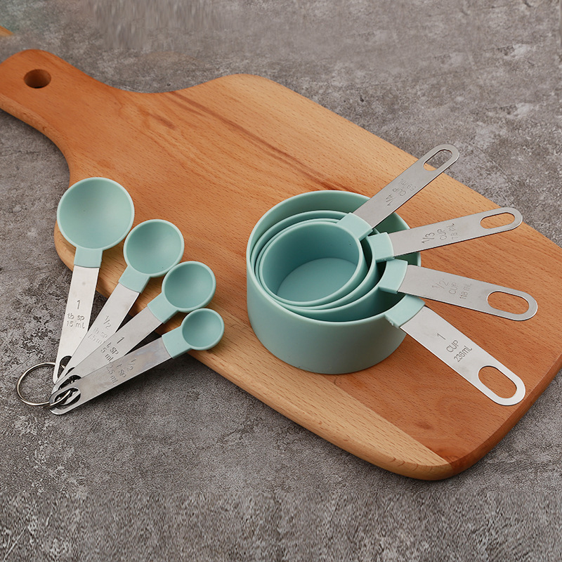 8 قطعة قياس الكؤوس الملاعق مجم - مراجعة Kitchen Baking Utensils وسعره