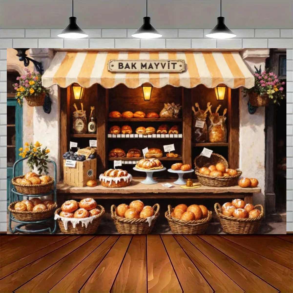 خلفية تصوير لخبز الكيك والخبز  - مراجعة Kitchen Baking Background وسعره