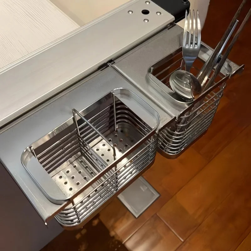 سلة عود الطعام للتخييم في الهو - مراجعة Kitchen Baking Tray Organizer وسعره