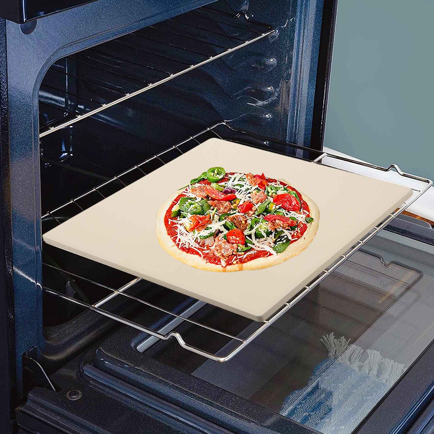 ABKG Pro حجر البيتزا للطبخ الخ - مراجعة Kitchen Pro Baking Tray وسعره