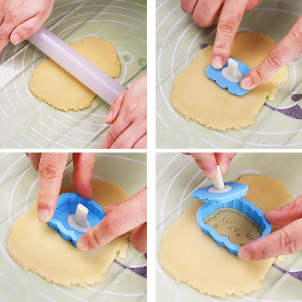 قالب بسكويت على شكل كلب كرتوني - مراجعة Kitchen Baking Items وسعره