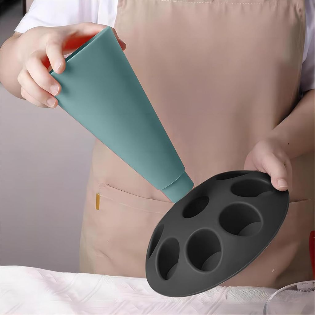 كيس تزيين الكيك مع حامل للرؤوس - مراجعة Kitchen And Baking Tools وسعره