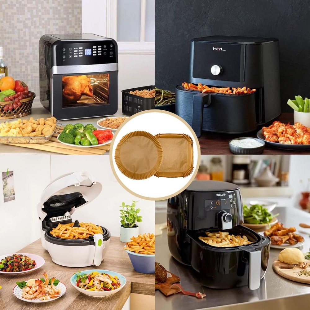 مقلاة هوائية ورق للاستعمال مرة - مراجعة Kitchen Baking Paper وسعره