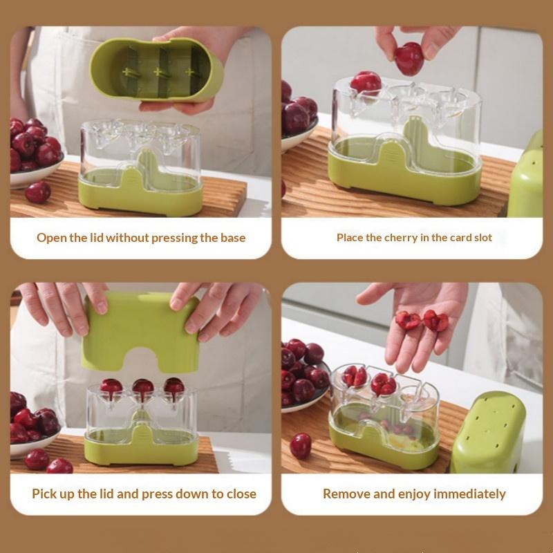 أداة إزالة نوى الكرز والزيتون  - مراجعة Kitchen And Baking Tools وسعره