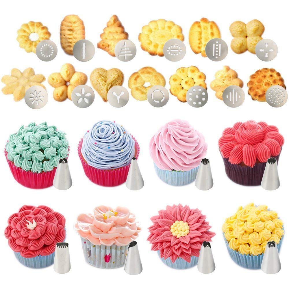 مجموعة أدوات ضغط البسكويت LMET - مراجعة Piping Bag Disposable وسعره