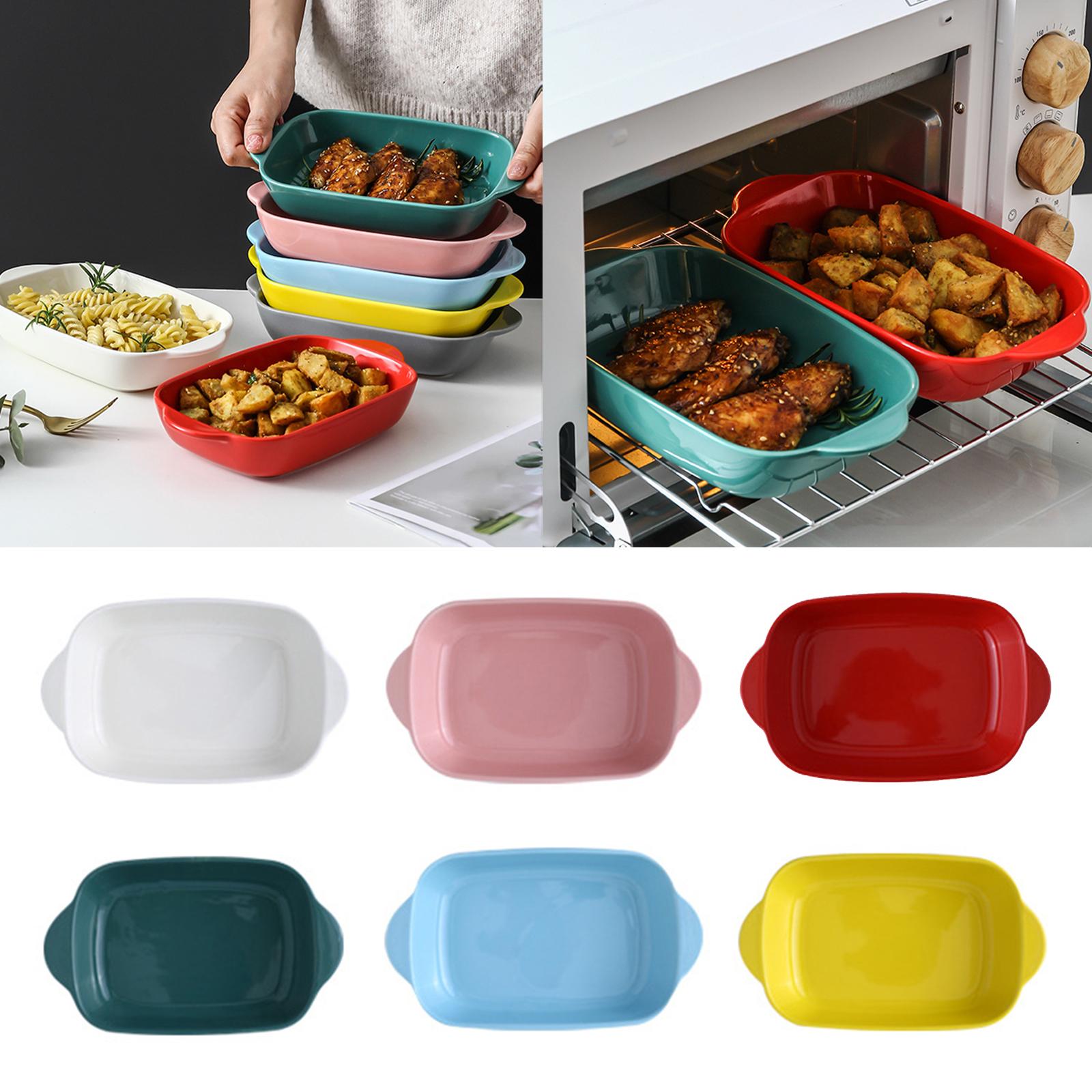 طبق خبز بورسلين مع مقبض أداة خ - مراجعة Kitchen Baking Dishes وسعره