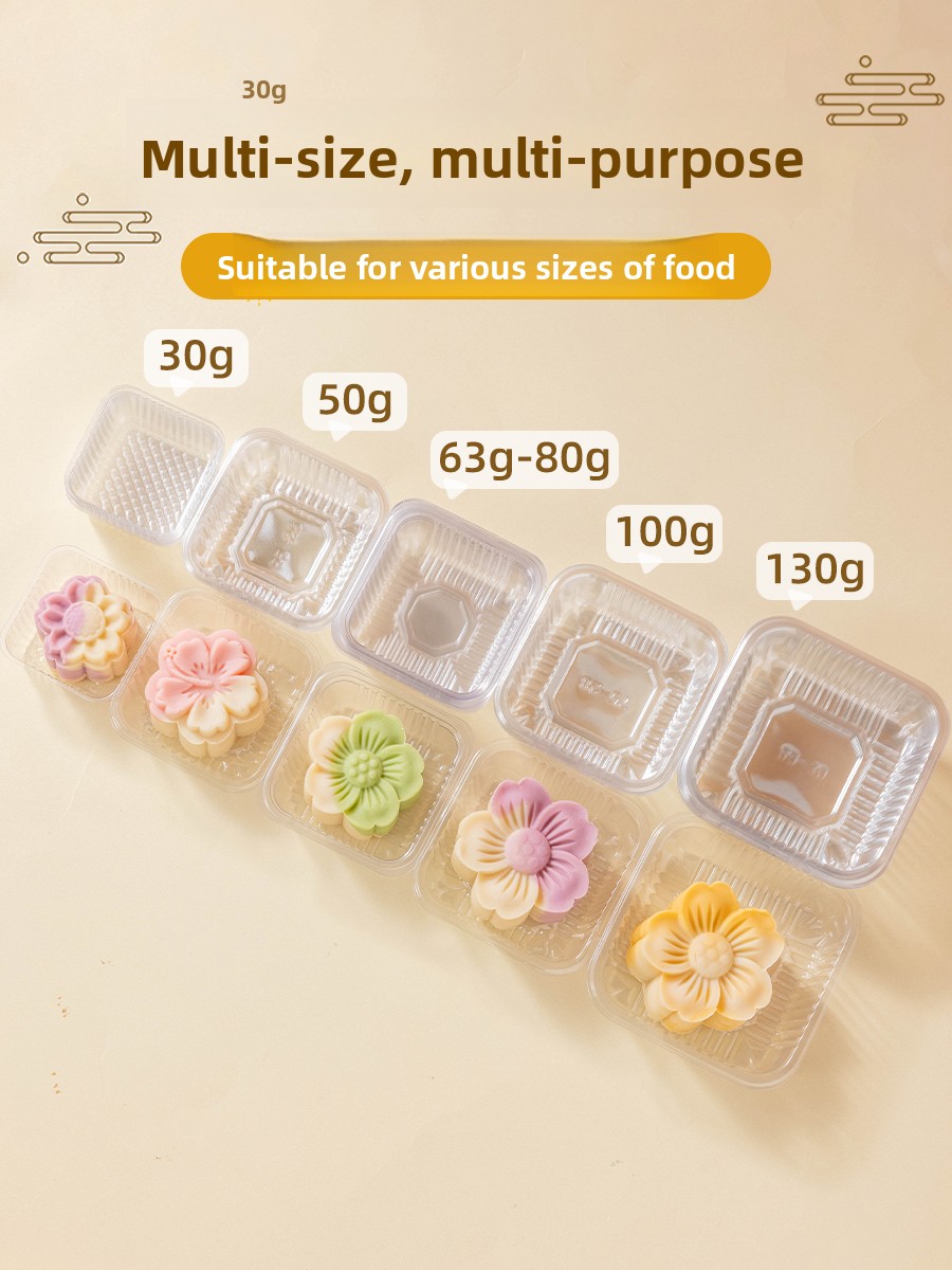 صندوق تغليف كعك القمر البلاستي - مراجعة Kitchen And Baking Tools وسعره
