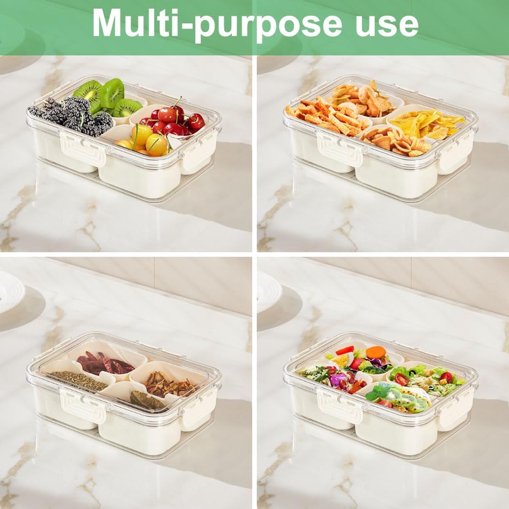 صندوق تخزين طعام محمول، صندوق  - مراجعة Kitchen Baking Tray Organizer وسعره