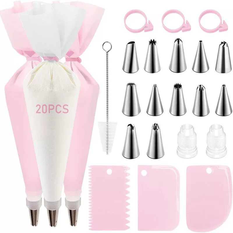 مجموعة أكياس وأطراف الأنابيب م - مراجعة Piping Bag Disposable وسعره