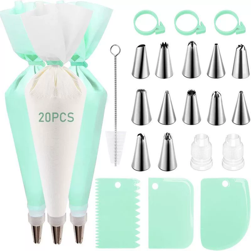 مجموعة أكياس وأطراف الأنابيب م - مراجعة Piping Bag Disposable وسعره