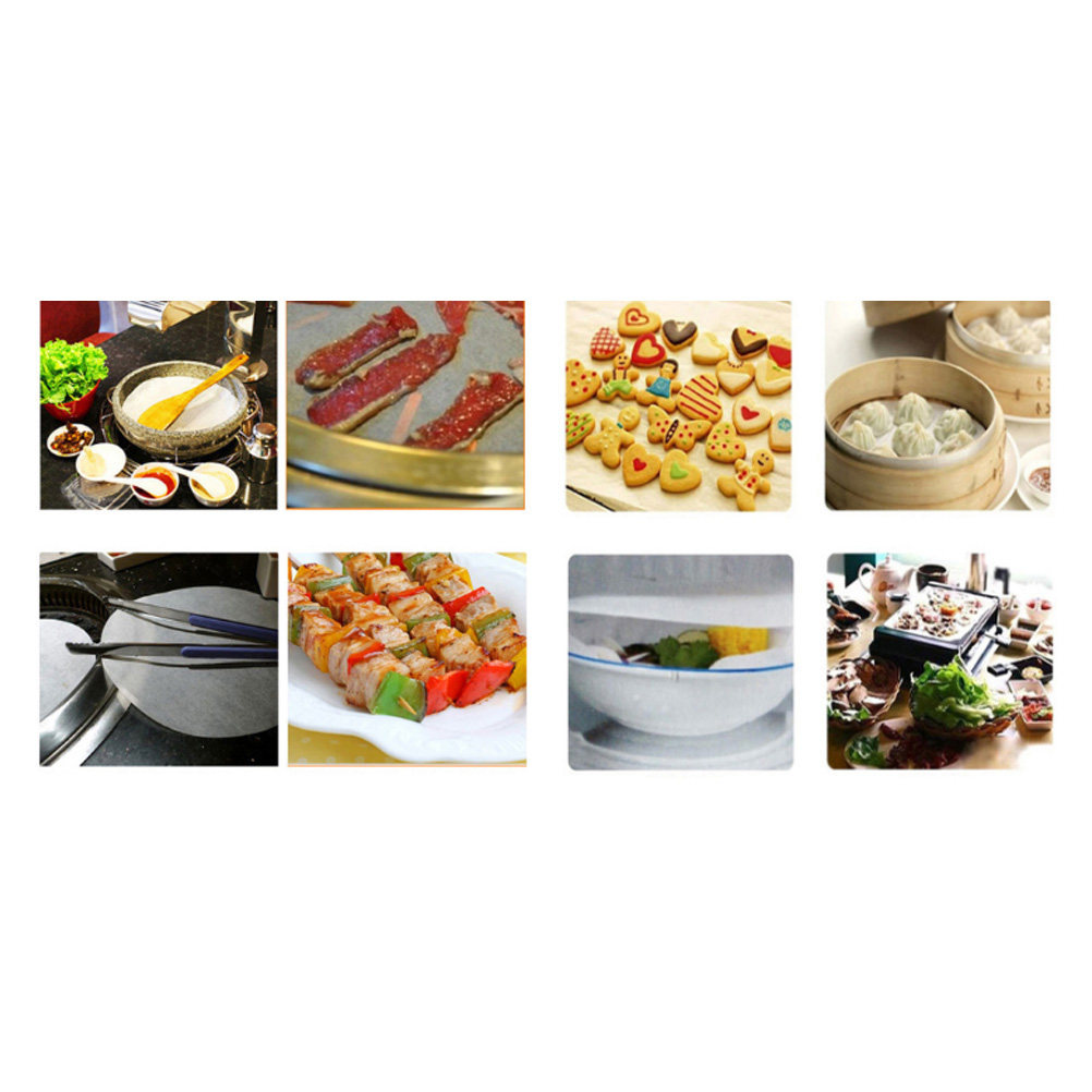 ٥٠ قطعة من ورق الشواء غير اللا - مراجعة Kitchen Baking Paper وسعره