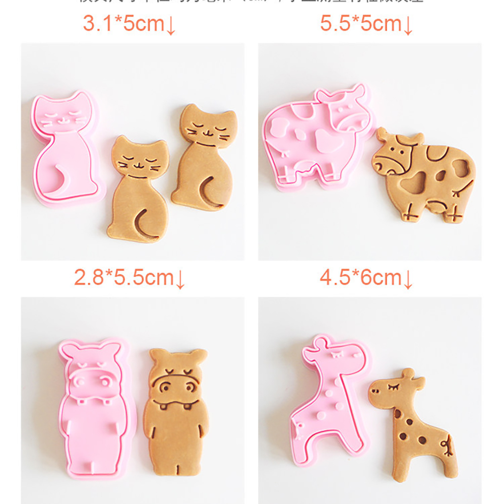 قوالب بسكويت على شكل حيوانات ح - مراجعة Kitchen Baking Supplies وسعره