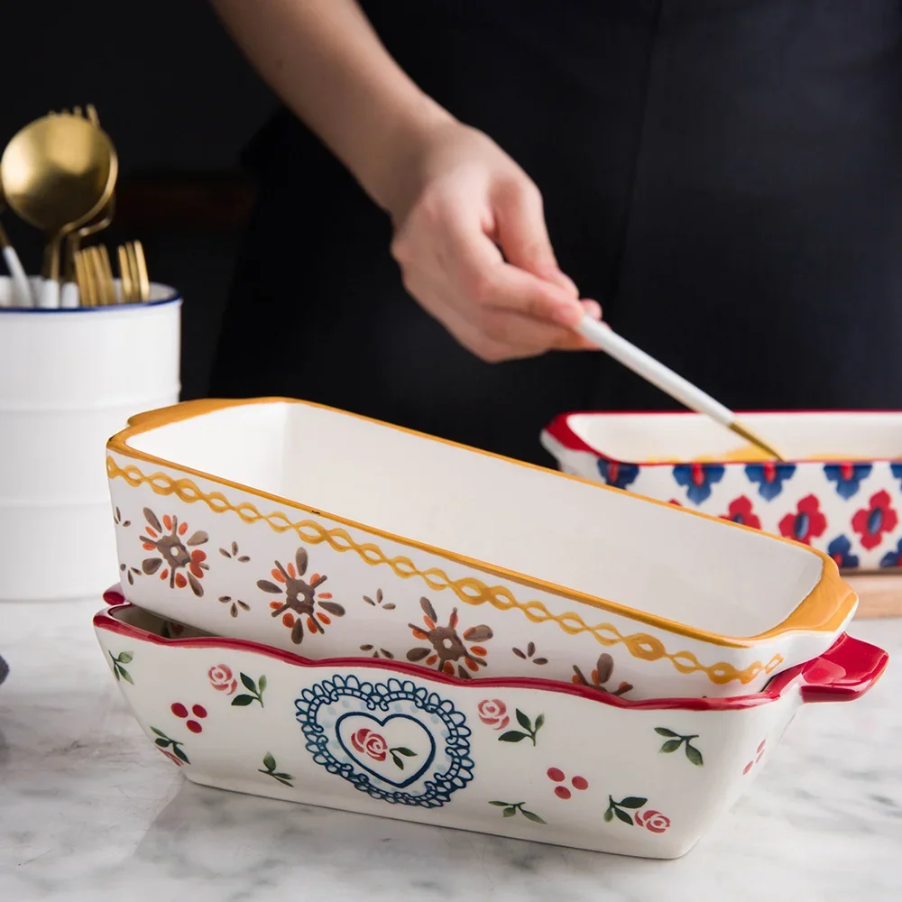طبق خبز سيراميك تحميص لازانيا  - مراجعة Kitchen Baking Dishes وسعره