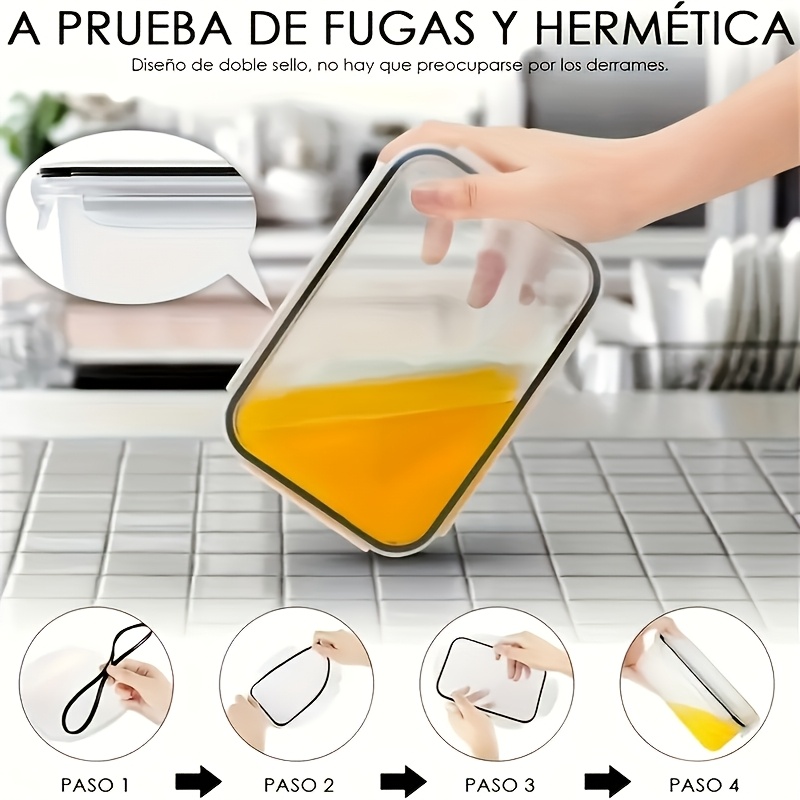 مجموعة من 8 قطع تشمل 4 حاويات  - مراجعة Kitchen Baking Tray Organizer وسعره
