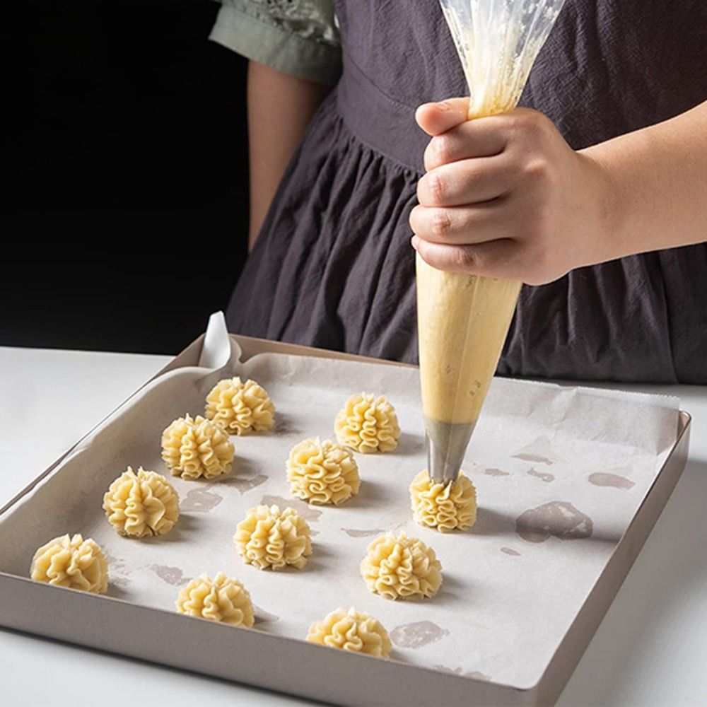 100 قطعة من أكياس المعجنات الق - مراجعة Piping Bag Disposable وسعره