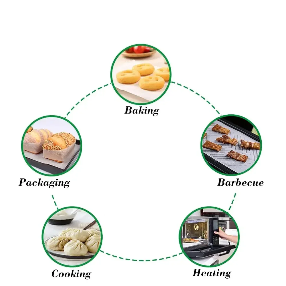 أوراق الخبز الورقية، ورق الخبز - مراجعة Kitchen Baking Paper وسعره