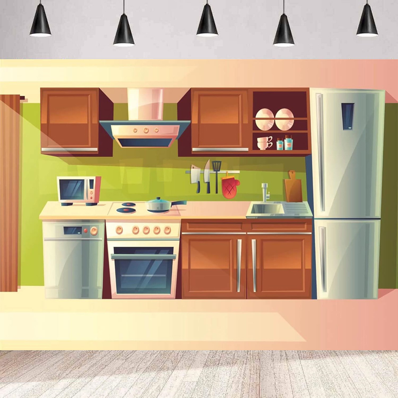 خلفية التصوير الفوتوغرافي الكر - مراجعة Kitchen Baking Background وسعره