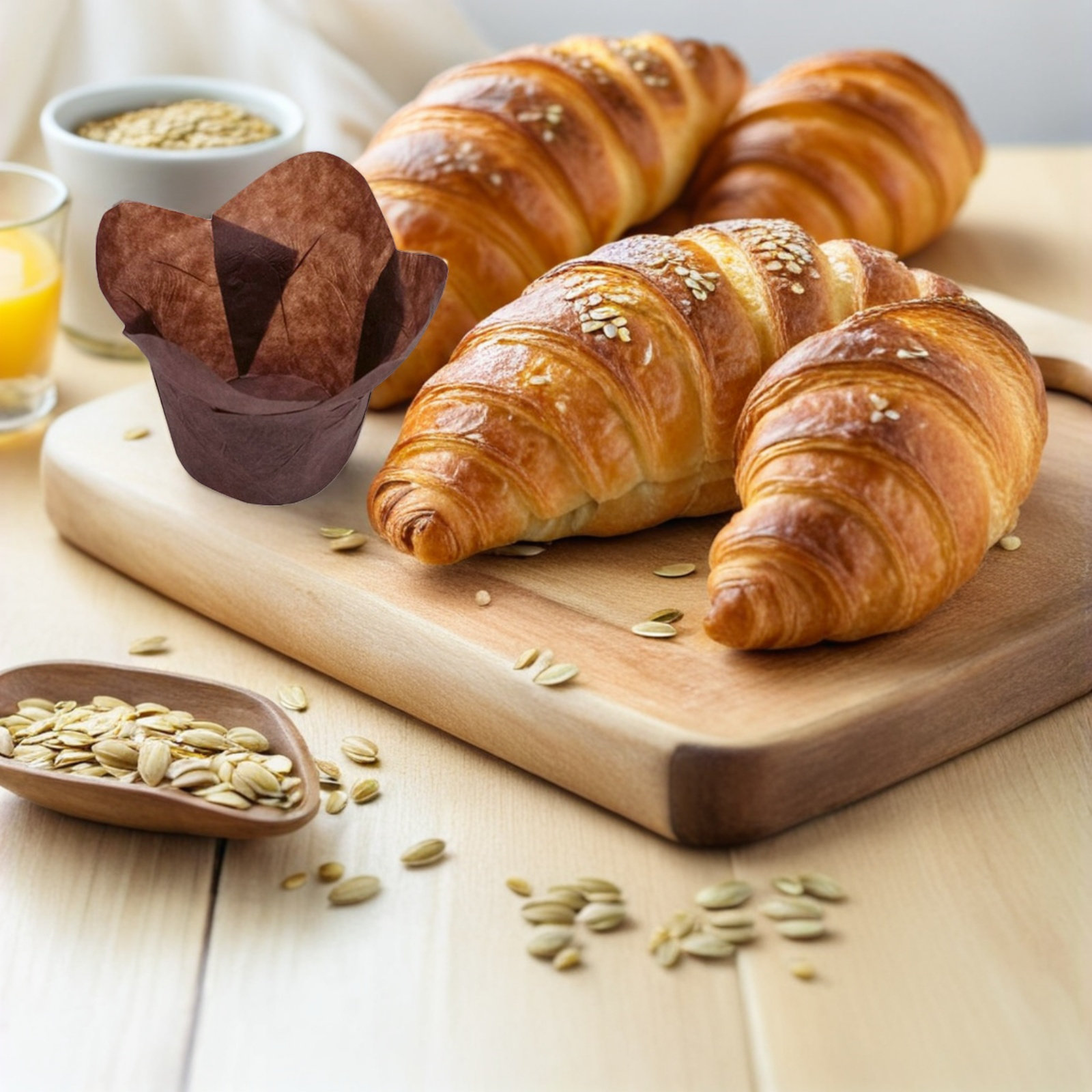 200 قطعة من أكواب الخبز الورقي - مراجعة Kitchen Baking Supplies وسعره
