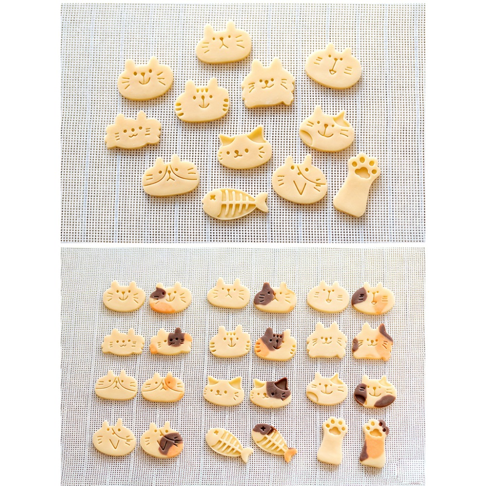 قوالب تقطيع الكوكيز على شكل قط - مراجعة Kitchen Baking Supplies وسعره