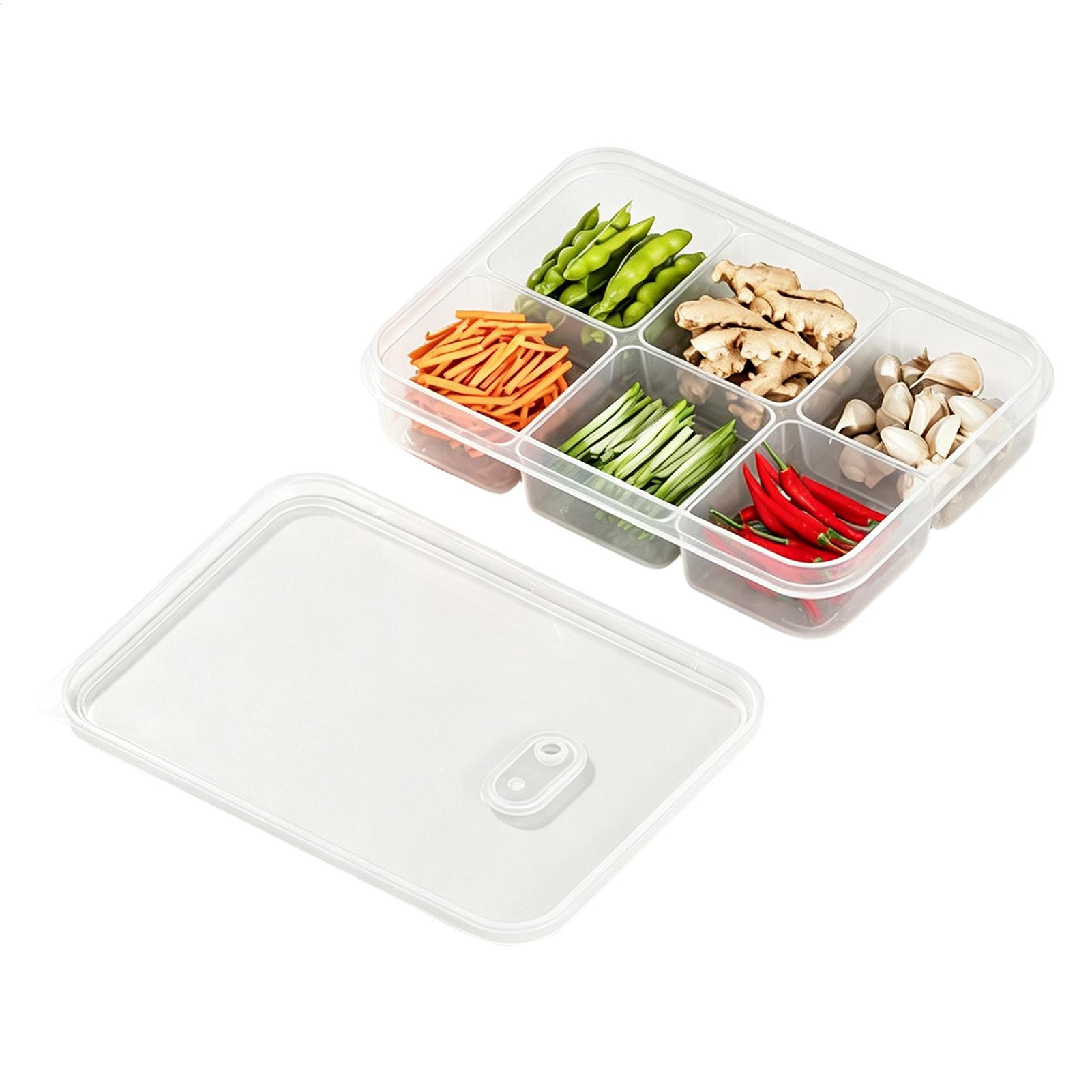 صندوق تخزين للثلاجة، علبة حفظ  - مراجعة Kitchen Baking Tray Organizer وسعره