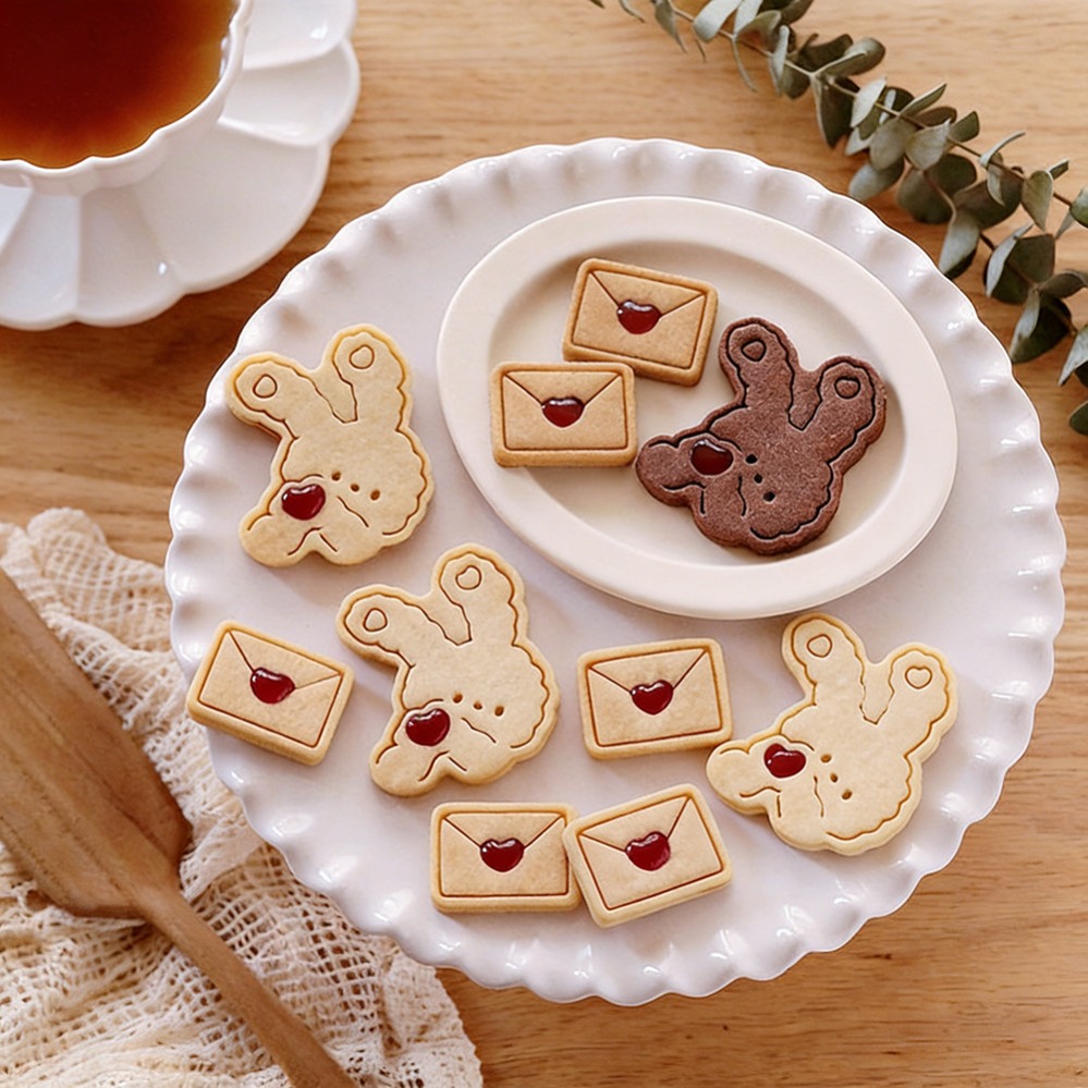 قوالب تقطيع الكوكيز لعيد الحب، - مراجعة Kitchen Baking Supplies وسعره