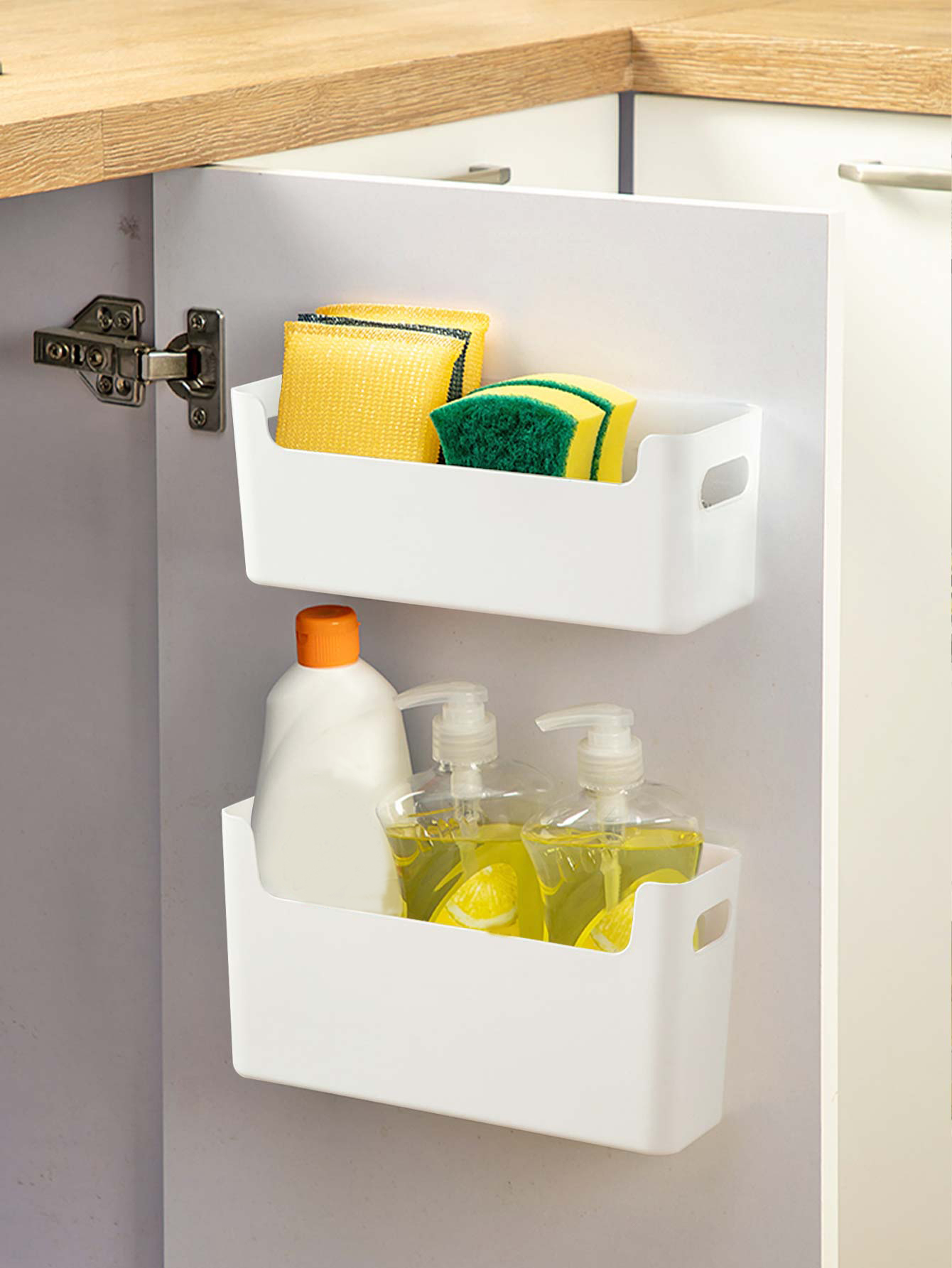 منظم أبواب الخزائن بدون ثقب، ص - مراجعة Kitchen Baking Tray Organizer وسعره
