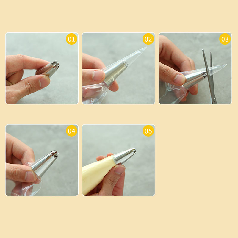 100 قطعة رشاقته كيس معجنات للا - مراجعة Piping Bag Disposable وسعره