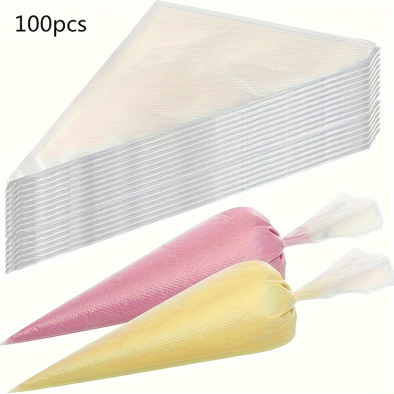 100 قطعة من أكياس التزيين السم - مراجعة Piping Bag Disposable وسعره
