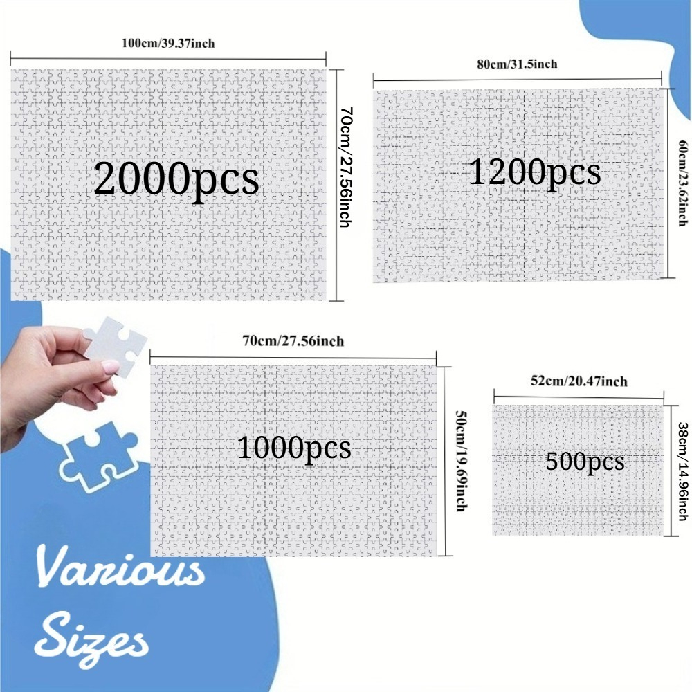 500-2000 قطعة من أحجية الصور ا - مراجعة Kitchen Baking Paper وسعره