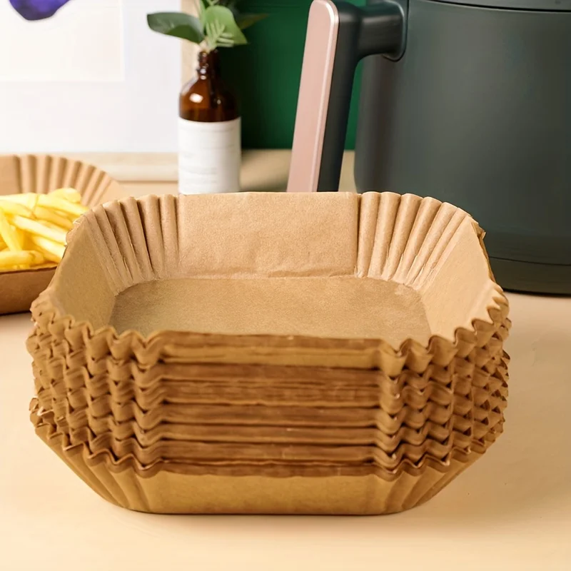 30/50 حزمة مقلاة الهواء ورقة م - مراجعة Kitchen Baking Paper وسعره
