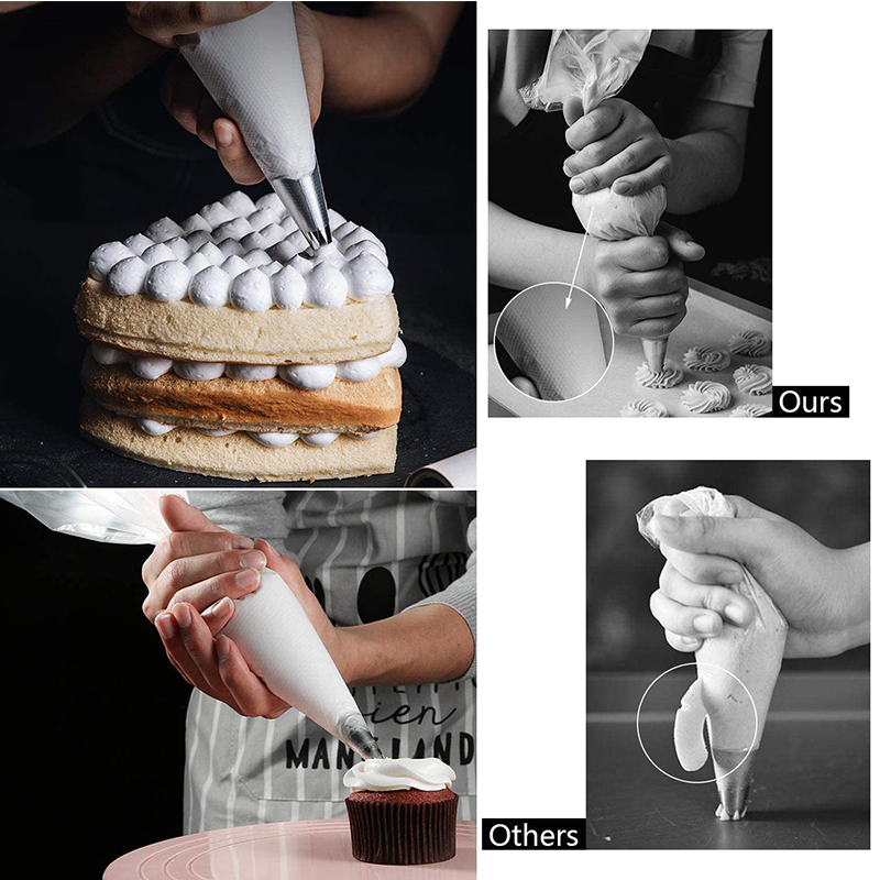 LMETJMA 100 قطعة أكياس الأنابي - مراجعة Piping Bag Disposable وسعره
