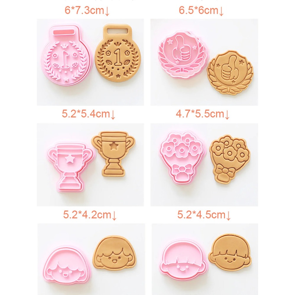 قوالب بسكويت على شكل ميداليات  - مراجعة Kitchen Baking Supplies وسعره